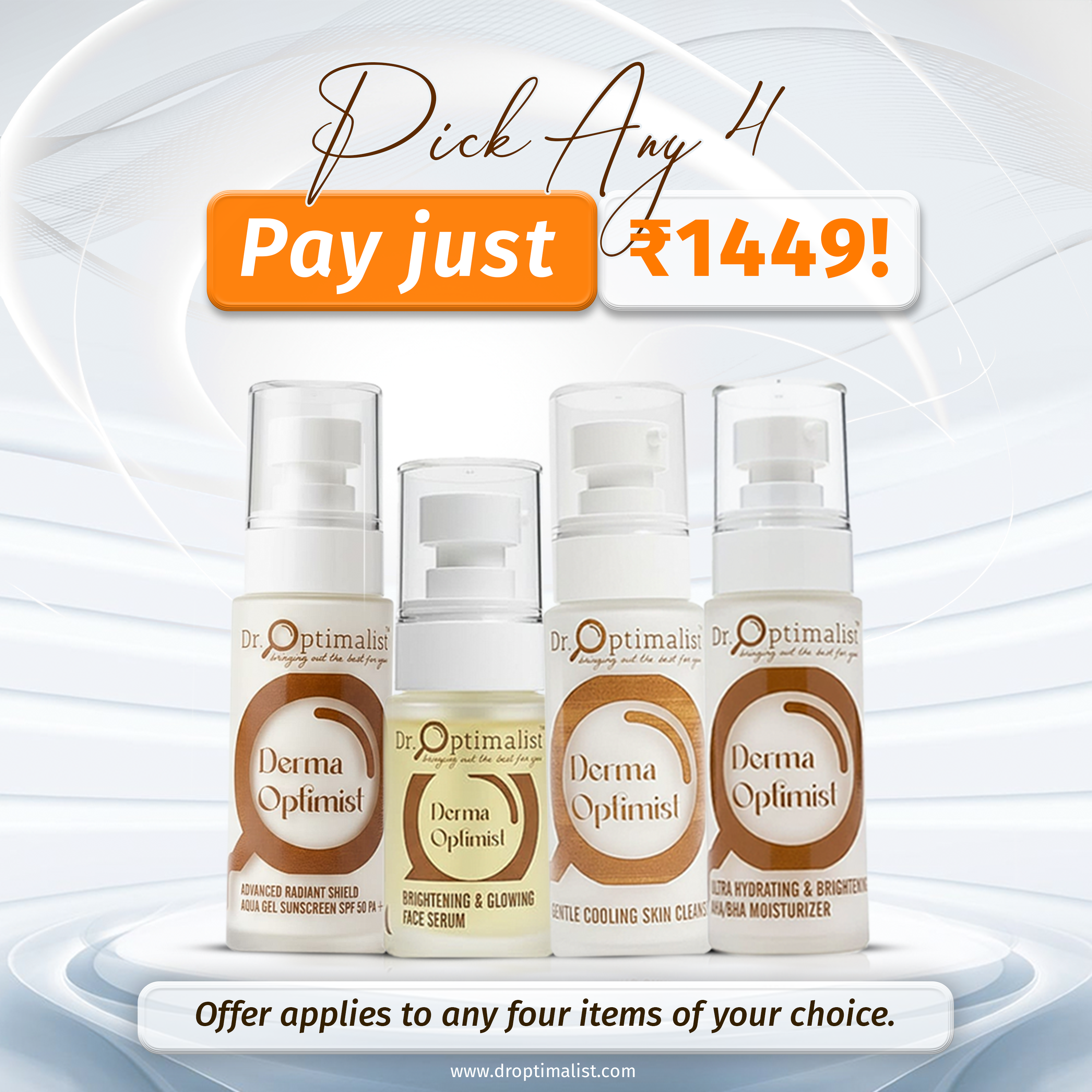 Buy Any 4 For ₹999