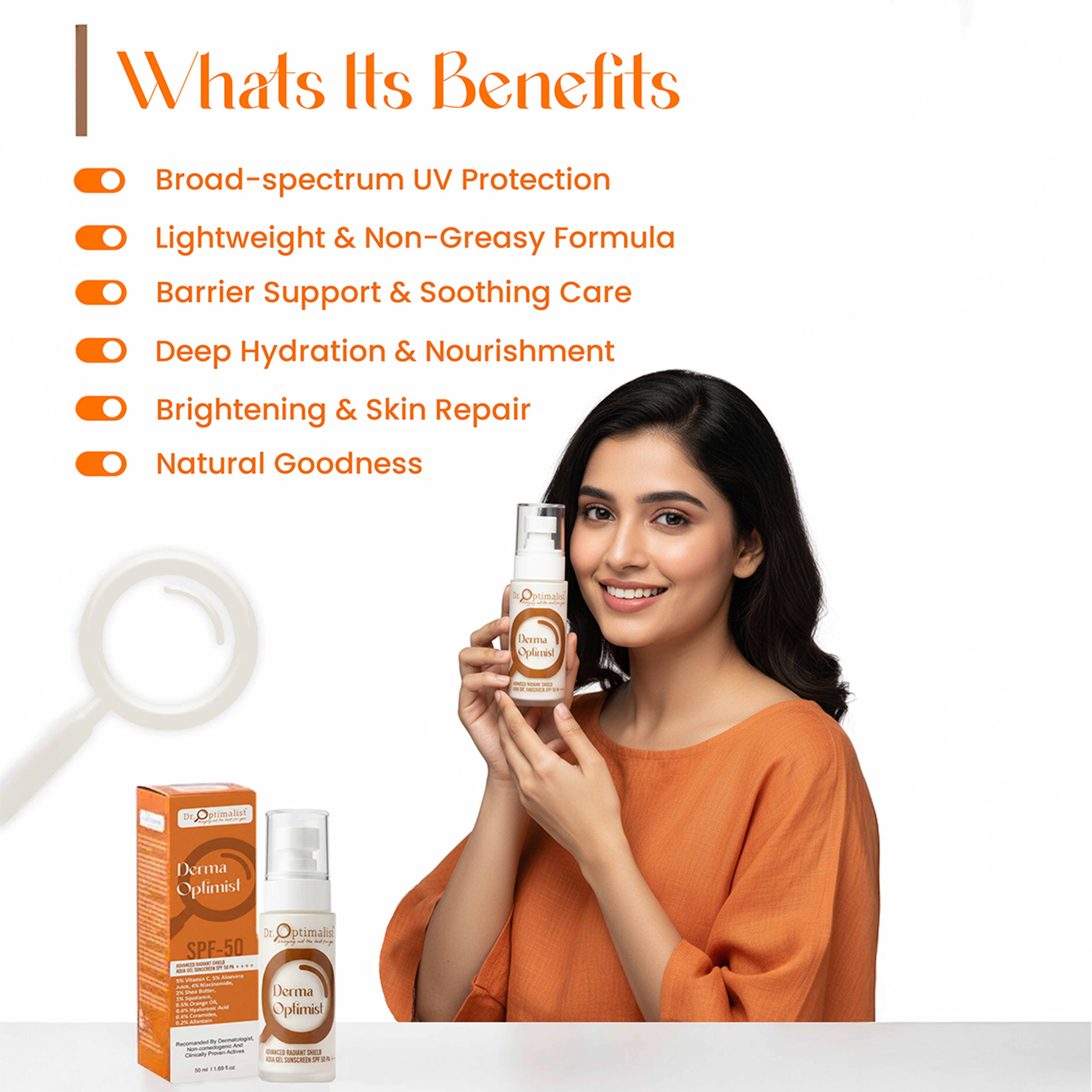 Advanced Radiant Shield Aqua Gel Sunscreen SPF 50 PA ++++