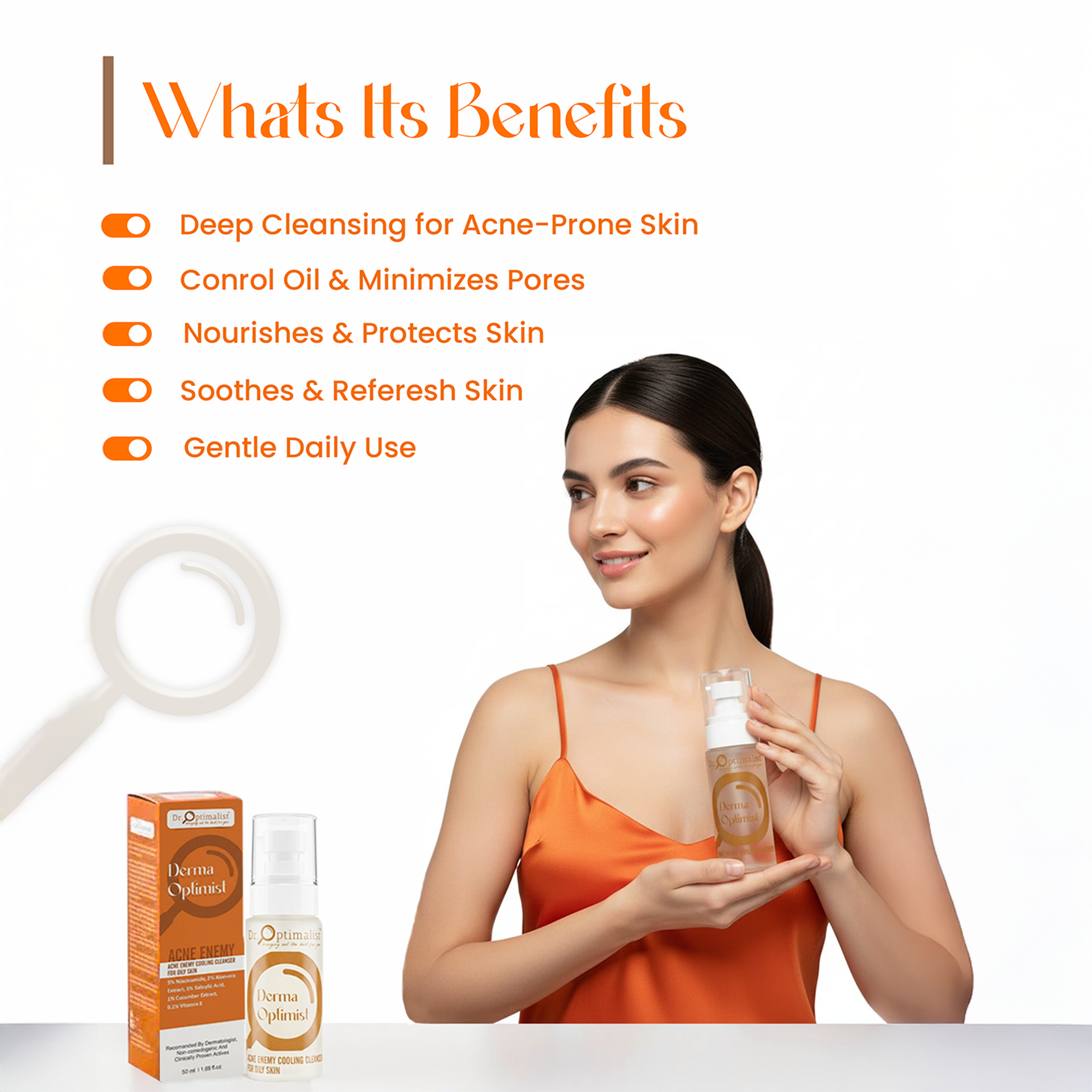 Acne Enemy Cooling Cleanser For Oily Skin